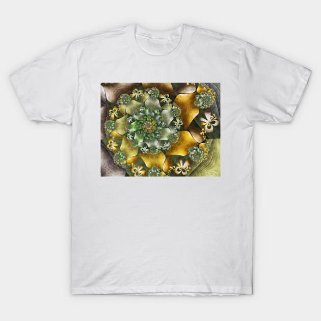 Bows Fractal T-Shirt by pinkal